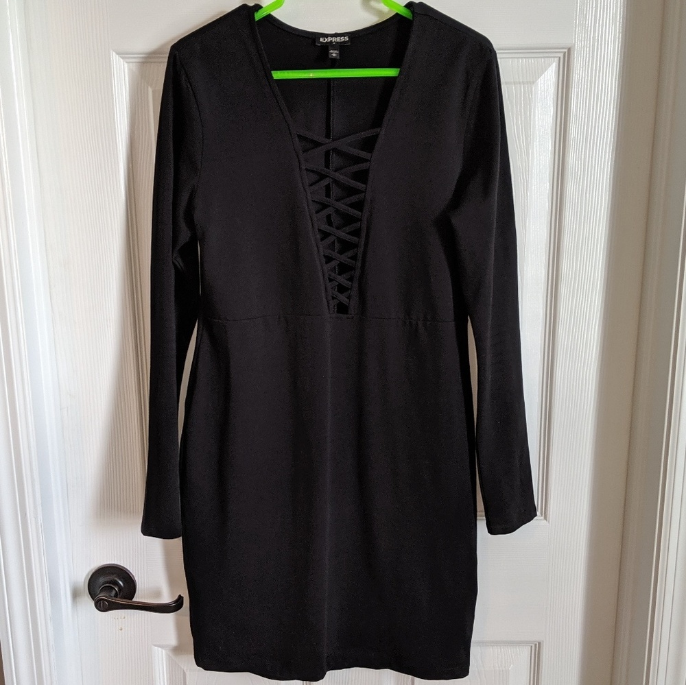 Express black dress